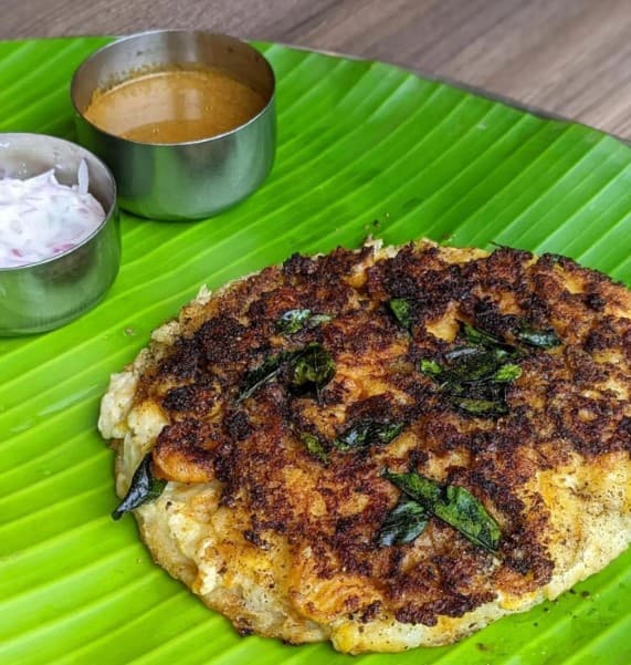 Curry Dosa Shrimp